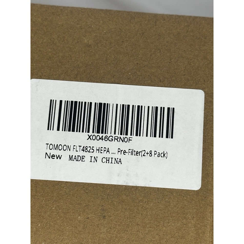 Tomoon FLT4825 HEPA Air Purifier Replacement Filters 2 HEPA 8 Pre-Filters Set - Picture 6 of 8